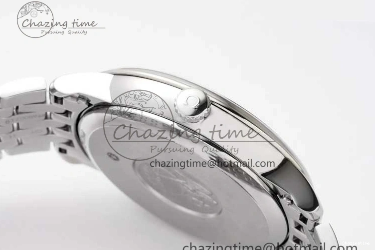 0228 De Ville SS DIWF 1:1 Best Edition Light Blue Dial SS Markers on SS Bracelet MIYOTA TopPick 7850